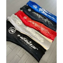 Calça masculina y2k Men vintage Menina de rua cinza Cargo Baggy Troushers Joggers Black Blue Flare Packled Red Sweetlant Roupos