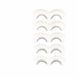 nagaraku 10 bandejas / conjunto de olhos falsos artesanais treinamento Les para iniciantes Eyel Extensis Tools Beauty Sal Practice S2Ct #