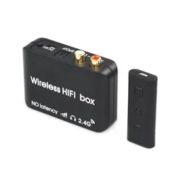 Wireless 2.4G HiFi/bez opóźnienia nadajnik audio