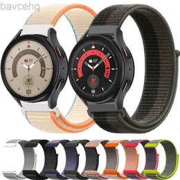 Titta på Bands Nylon Strap Lämplig för Samsung Galaxy Watch 6/4 Classic/5 Pro Gear S3 Amazfit GTR Sports Watch Armband Lämplig för Huawei Watch GT 2/3 Pro 24323