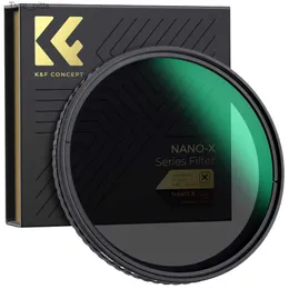 Filter K F Concept ND2-ND32 Fading ND Filter Kameraobjektiv Neutral Density Variable Multi Coating Nano X 49mm 58mm 62mm 67mm 77mm 86mmL2403