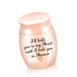 Urns Pet Ashes Jars Commemorate Relatives Lover's Ashes Funeral Box Perfume Bottle