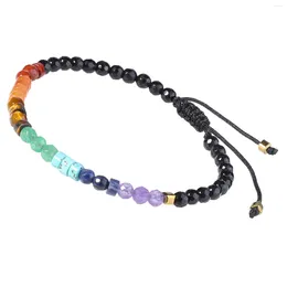 ارتباط أساور الرابط Morse Code Love Crystal Stone Bead Berclet قابلة للتعديل Reiki Healing Chakra المجوهرات الروحية للنساء الرجال