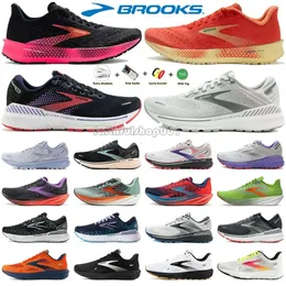 Casual Shoes Designer Brook Brooks Run Shoes Launch 9 Running Shoes Men for Women Ghost Hyperion Tempo Triple Black White Yellow Orange Trainers Glycerin Cascadia