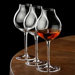 Wine Glasses 245ml Clear Crystal Glass Whiskey Goblet Sommelier Dedicated Wine Tasting Cup Old-fashioned Whisky Copita Nosing Glasses Snifter L240323