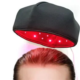 Tedaviler Tedaviler Saç dökülmesi Anti Saç Tedavi Şapkası Kızıl saçlı yeniden büyüme Yakın Kızılötesi Kırmızı Işık Terapisi Kapak LED Terapi Şapkası
