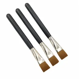 flat Square Foundati Brush Soft Hair Ccealer Brush BB Cream Blender Face Mask Paint Brush Women Beauty Skin Care Makeup Tool a5x3#