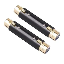 1pcs New XLR Female To Female, XLR Female To 3 Pin Female Adapter Changer Connector,for Stereo Microphone Cable