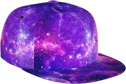 Berretto da baseball Galaxy Snapback Hat per uomo donna Hip Hop Style Fashion Flat Bill Hats Berretto da baseball regolabile per adolescenti