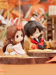 Anime Manga 2 Pcs/lot Anime Heaven Officials Blessing Action Figure Tian Guan Ci Fu Xie Lian Hua Cheng Seeking Toy Gift L2403