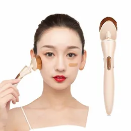 Venda quente Soft Cosmetics Tool Automático Mulheres Blush Electric Makeup Brush Foundati Brush Loose Powder Brush BB Cream 98jk #