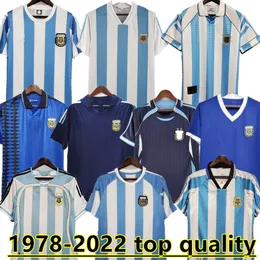 1978 1986 1998 Arjantin Retro Futbol Forması Maradona 1994 1996 2000 2001 2006 2010 Kempes Batistuta Riquelme Higuain Kun Aguero Caniggia Aimar Futbol Gömlekleri 8888