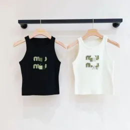 Kadın T-Shirt Tasarımcı Kadın Seksi Halter Tee Party Fi Üst Lüks İşlemeli T Shirt İlkbahar Yaz Backl E0L5 A9KG#