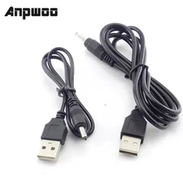 ANPWOO 3,5 mm Micro USB Ladekabel DC Netzteil Adapter Ladegerät Taschenlampe für Stirnlampe Taschenlampe wiederaufladbare Batterie