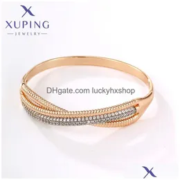 Bangle Xu Jewelry Arrival Fashion Gold Plated For Women Gift X000708871 230710 Drop Delivery Bracelets Dhutx