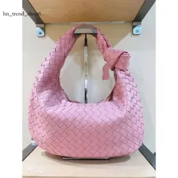 HOBO Candy 40 cm Jodie-Einkaufstasche, modische handgewebte Taschen, luxuriöser Lederdruck, große Umhängetasche für Damen, geknoteter Griff, lässige Hand 101