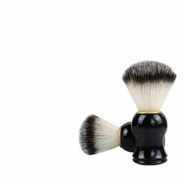 Beard Shaving Brush Makeup Borstes 1st trähandtag Sal Barber Soap Foam Shave Men Ansiktsrengöringsverktyg Z8AL#