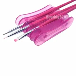Ücretsiz gemi tırnak sanat makyaj tasarımı zanaat akrilik UV jel fırça kalem tutucusu Stand Elektrikli şekillendirme araçları tırnak fırçası parfümleri j1ul#