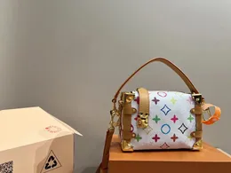 MT Petite Malle Borsa a tracolla per baule laterale Designer Moda Vera pelle da donna Portafogli da uomo Portafogli Tote Clutch Borsa a tracolla Borsa da viaggio S-lock Dhgate