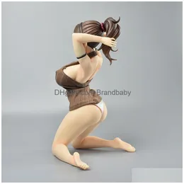 Figuras dos desenhos animados 27cm nsfw nativo hinano y nu menina modelo pvc ação hentai figura adt brinquedos boneca presentes entrega gota dhcam