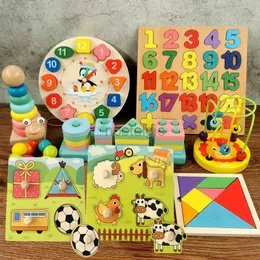 Sortendo i giocattoli impilanti di nidificazione Montessori baby di 12 mesi per perle di puzzle in legno per perle di istruzione della prima infanzia ragazzi e ragazze xilofono 1 2 3 anni 24323