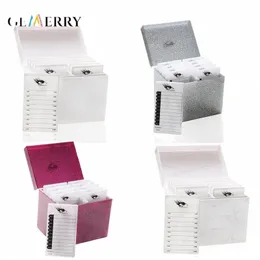 10 Layers L Extensi Organizer Eyel Storage Box With False Eyel Glue Pallet Display Stand Makeup Grafting les Tool 66a4#