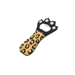 Cartoon Cute Animal Paw Wine Bottle Cat Kylskåp klistermärke Dog Kyl Magnet Beer Opener Juchiva