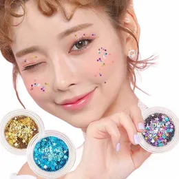 stars Women DIY Nail Jewelry Pentagram Eyeshadow Sequins Nail Glitter Flakes Nail Sequins Eye Highlight Powder Face Sequins m1Pz#