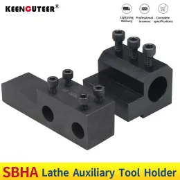 Gereedschapshouder 1pcs Sbha1620 Sbha2025 20202d Sbha Cnc Lathe Inner Diameter Auxiliary Tool Holder Tool Sleeve Inner Hole Guide Sleeve Holder