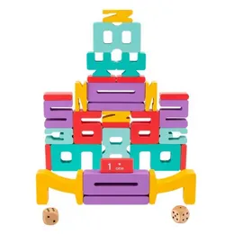 Staping Sorting Nesting Toys 3D Digital Puzzle Building Block Set Lämplig för att utveckla barns gåvor med Montessori Staplade leksaker Spädbarn 24323