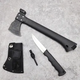 Bijlキャンプハンマーxポータブルハイキングロギングサバイバルツール屋外ストレートナイフマルチ機能hatchet