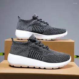 Casual Shoes Sneakers Women's Tenis Flying Woven Shoe Ladies Sneaker Ultra Light Sports Running Large Size 36-43 Skateboard 2024