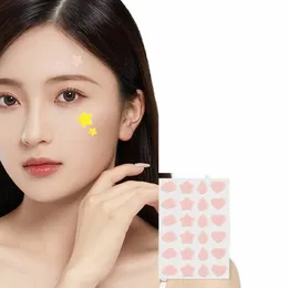 18/36pcs 스타 여드름 패치 여드름 다채로운 보이지 않는 여드름 제거 스킨 케어 스티커 CCEALER FACE SPOT 뷰티 메이크업 P7CJ#