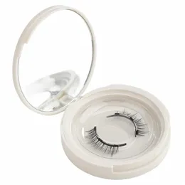 Olhos falsos magnéticos 3D reutilizáveis ​​autoadesivos Eyeles Multi estilos à prova d'água Natural Profial Ferramentas de maquiagem feminina K9DX #