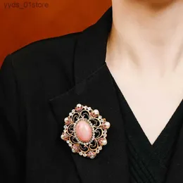 Pins Brooches New Arrivals Special Offer Vintage Sweater Pins Bowknots Shes Fashion Jewelry Copper Brooches For Women L240323