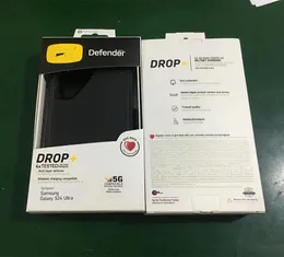 Har Otterrbox Logo Defender -fall för iPhone 15 Pro Max 14 13 12 11 XS MAX XR Samsung S24 S23 S22 S21 Ultra Note 20+ 10+ Militärkvalitetschockproof Hybrid Robot Telefonfodral