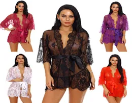 Designer Frauen Unterwäsche BHs Set Nachtwäsche Dessous für erotische Weihnachten rotes Kleid Tanga Nachthemd Bielizna Erotyczna Pyjamas tr7636001