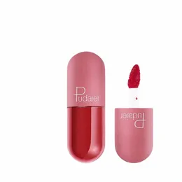 color Mini Capsule Veet Lip Glaze High-fi Waterproof Lipstick Moisturize Smooth Lasting Matte Lip Gloss Beauty G52a#