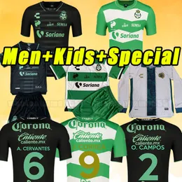 2022 2023 Santos Laguna Soccer Jersey 22 23 Camisetas Jerseys Orrantia Gorriaran Gael D. Valdes Doria Home Away Edition Pink Trzecie koszule piłkarskie