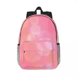 Рюкзак розового цвета с модным узором, школьные дорожные сумки для маленьких мальчиков и девочек, детские рождественские подарки
