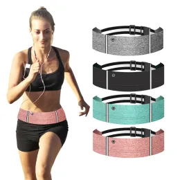 Сумки Queshark Offercective Running Mack Invisible Outdoor Elastic Fanny Pack Sports Yoga Fitness Phone Bag Сумка для ремня ремня