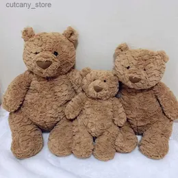 Fyllda plyschdjur 35/40 cm Soft Bear Plushies New Design Barcelo Bears Plush Toy Rag Doll Kawaii Teddy Bears Child Toys For Birthday Chirstmas Gift L240320