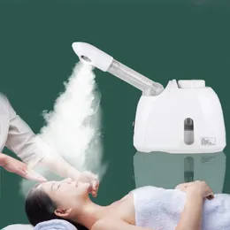 Umidificatore a nebbia calda con vaporizzatore a ozono per il viso Pulizia profonda Vaporizzatore Spruzzatore Salon Home Spa Cura della pelle Sbiancamento 240315