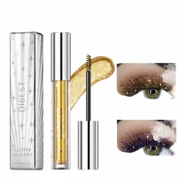 Qibest Glitter Mascara Quick Dry Curling Extensi Diamd Shimmer Mascara Eyeles Alongamento Beleza Olhos Cosméticos Para Mulheres 27Ve #