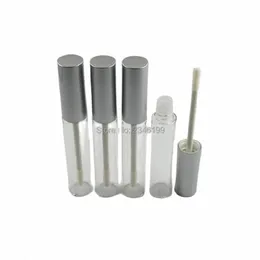 40pcs 10ml Vazio Lip Gloss Tubo Sier Cap Clear Plastic Lip Gloss Ctainer Garrafa recarregável Cosméticos Embalagem Ctainers P1wL #