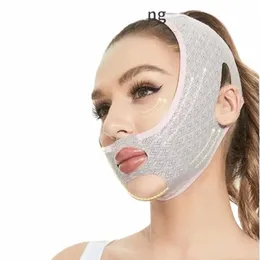 Novo Design Chin Up Máscara V Linha Sha Face Máscaras Face Sculpting Sleep Mask Facial Slimming Strap Face Lifting Belt 15mU #