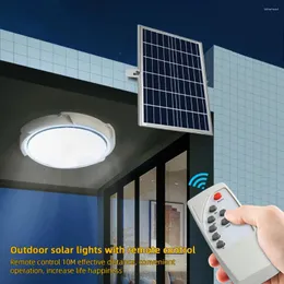 Taklampor Solar Home Indoor Veranda Power Lamp IP65 Vattentät utomhus LED Top Energy Interior Light