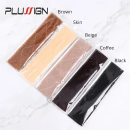 Netry do włosów Plussign Wig Grip Pałąk nagi aksamitne szalik głowica bez poślizgu Paski Beige Black Comfort Hoids For Peruki 6pcs 5 kolorów