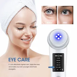 EMS RF Mikrostrom Schönheitsgerät Ra Frequenz Licht Haut Rejuvenati Facelift Anti-Aging Gesichtsmassage Essenz Import A1ku #