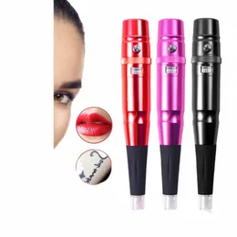 Dermografo Beauty Tattoo Machine Attoo Rotary Pen Machine Sopracciglio Lip Pen Micropigmentati con PMU Needle Makeup Machine i9rQ #